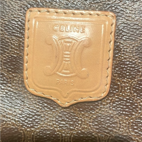 Celine Brown Macadam Boston bag - Picture 8 of 13